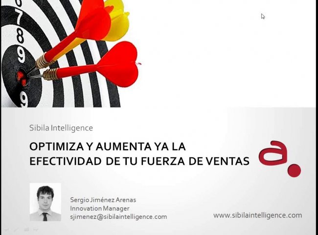 Análisis de la cartera de clientes para definir las acciones de la fuerza de ventas. Con Sibila. Webinar de 1 hora.  