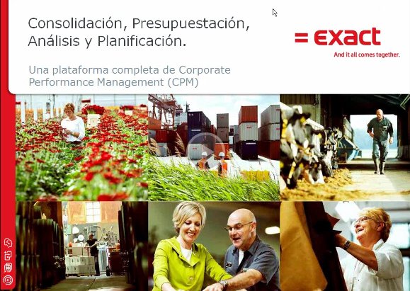 Consolidación, presupuestación, análisis y planificación con el CPM de Exact. Webinar de 1 hora.