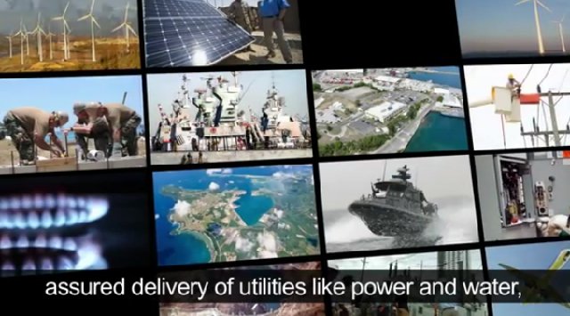 Smart Grid energética de la US Navy. Video en inglés de 4 minutos.