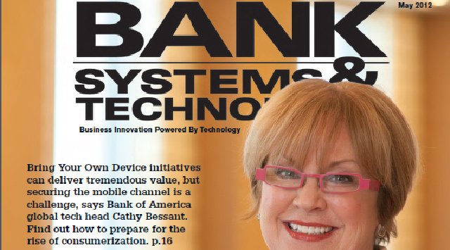 Revista “Bank: Systems & Technology”: edición de mayo 2012