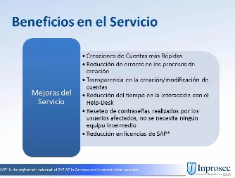 Presentación de la versión 10 de SAP GRC (Governance, Risk management and Compliance) de Access Controls, por Inprosec. Webinar de 40 minutos.