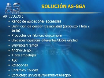 Automatización de procesos logísticos y toma de decisiones en la cadena de suministro, por AS Software. Webinar de 50 minutos.