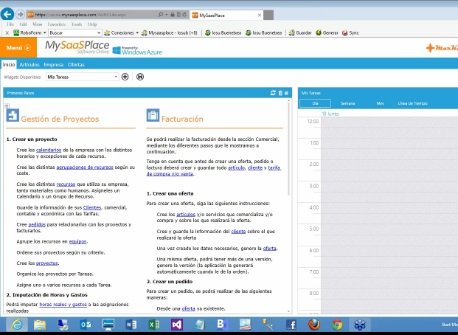 My SaasPlace: Beneficios de la nube para la gestión integrada de proyectos, facturación y contabilidad. Screencast de 50 min.