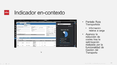 Infor Supply Chain Execution, aplicación para la facturación de operaciones logísticas y la gestión de almacén, recursos y transporte. Webinar de 40 minutos.