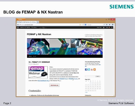Nuevas capacidades de FEMAP V11, por Pixel Sistemas. Webinar de 1 hora.
