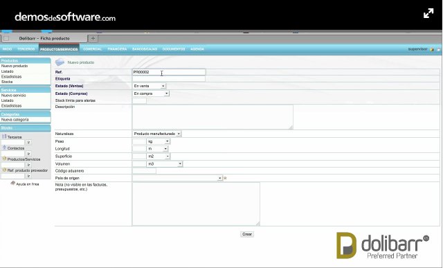 Demo de Dolibarr, ERP Open Source para la PYME. Webinar de 1 hora.