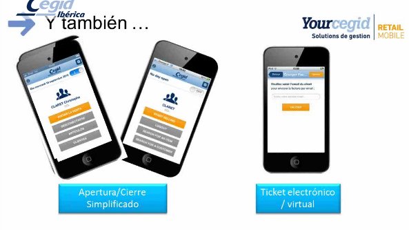 Introducción a las nuevas aplicaciones móviles de Yourcegid Retail Mobile. Webinar de 1 hora. 