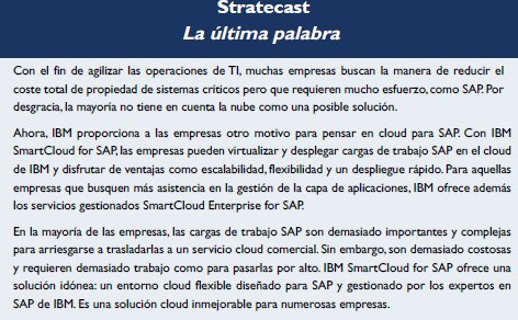 Controlar los costes de mantenimiento de SAP para obtener un buen balance de resultados. Informe ejecutivo patrocinado por IBM.