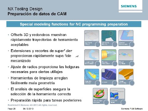 Siemens NX9 en Fabricación: novedades. Webinar de 1 hora 45 minutos.