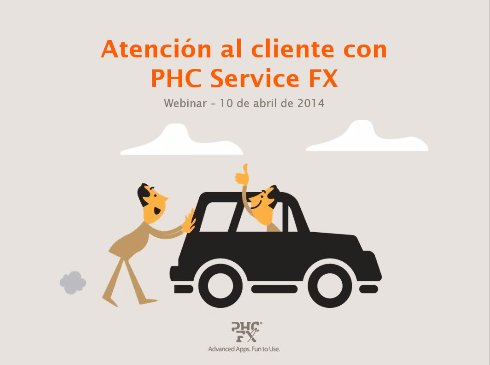 Soporte a Cliente y Gestión de pedidos con PHC FX en pago por uso. Webinar de 1 hora.