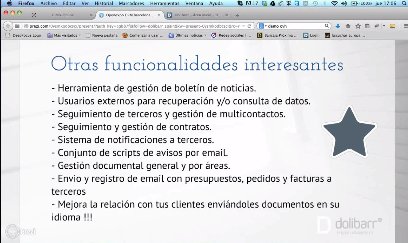 Dolibarr ERP/CRM Open Source. Intro y demo. Webinar de 1 hora.