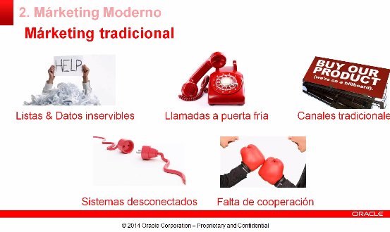 Marketing y Ventas en la Nube con Oracle Marketing y Sales Cloud. Webinar de 45 mn.