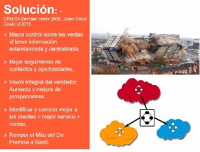 Automatización Fuerza de Ventas en consultores e integradores IT. Con Oracle Sales Cloud. Webinar de 1 hora y media.