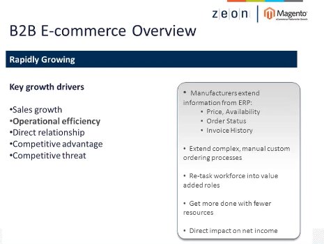 Magento para ecommerce B2B. Por Perficient.com [Webinar de 1 hora]