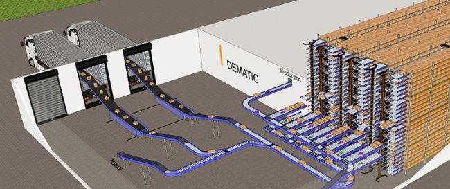 Dematic lanza nueva solución de almacenamiento y manipulación para la industria cárnica 
