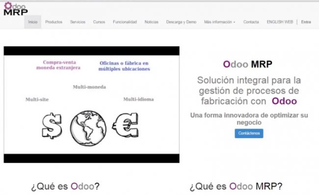 Odoo MRP, solución integral para la gestión de procesos de Fabricación [Webinar de 40 mnts.]