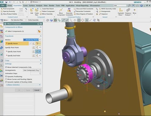 Siemens NX para diseño de maquinaria industrial [Webinar de 1 hora]