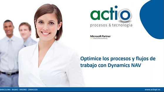 Automatización de procesos y workflows con Microsoft Dynamics NAV [Webinar de 45 mnts,]