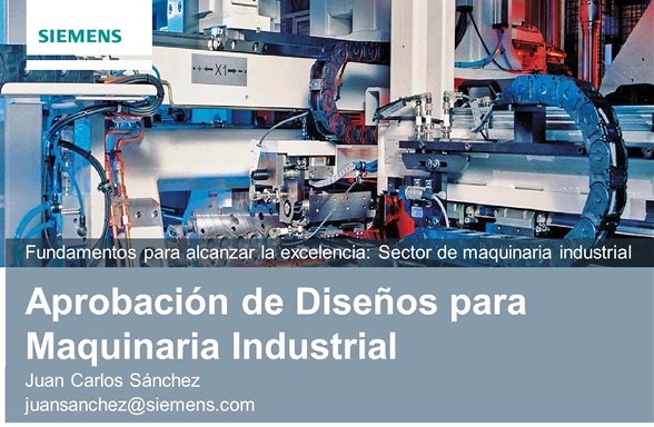 PDM en fabricación de maquinaria industrial. Por Siemens Industry Software. [Webinar de 1 hora]