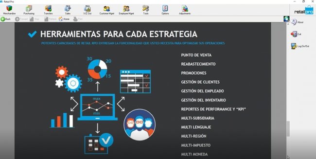 RetailPro 9. Retail Management System. Intro y demo. (Screancast de 1 hora)