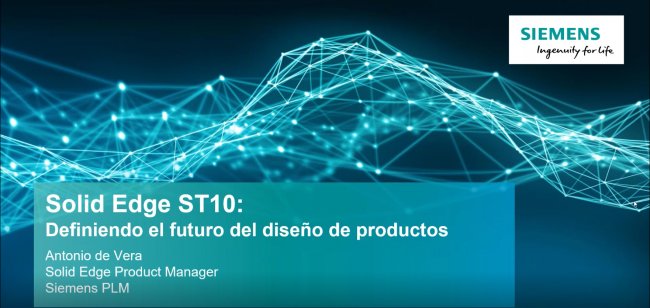 Diseño industrial de nueva generación con Solid Edge ST10