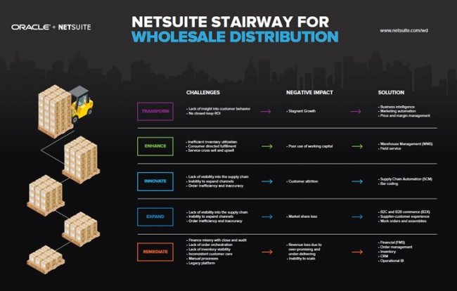 Oracle Netsuite para Mayoristas. Informe de funcionalidades y capacidades.