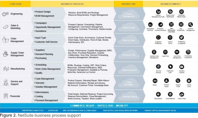 Netsuite para Fabricación, Distribución y Alimentación [Informes TEC]