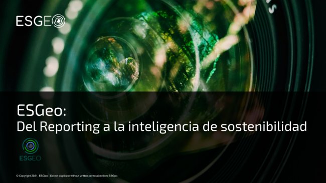 Techedge desarrolla ESGeo, plataforma para la gestión de la inteligencia y la sostenibilidad